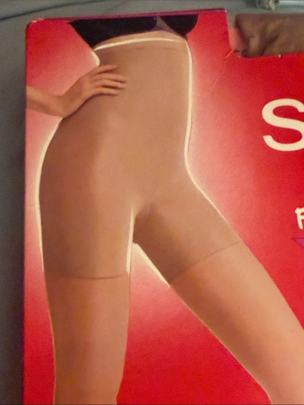 SPANX Sheers High-Waisted Nude/Tan Pantyhose Packaging